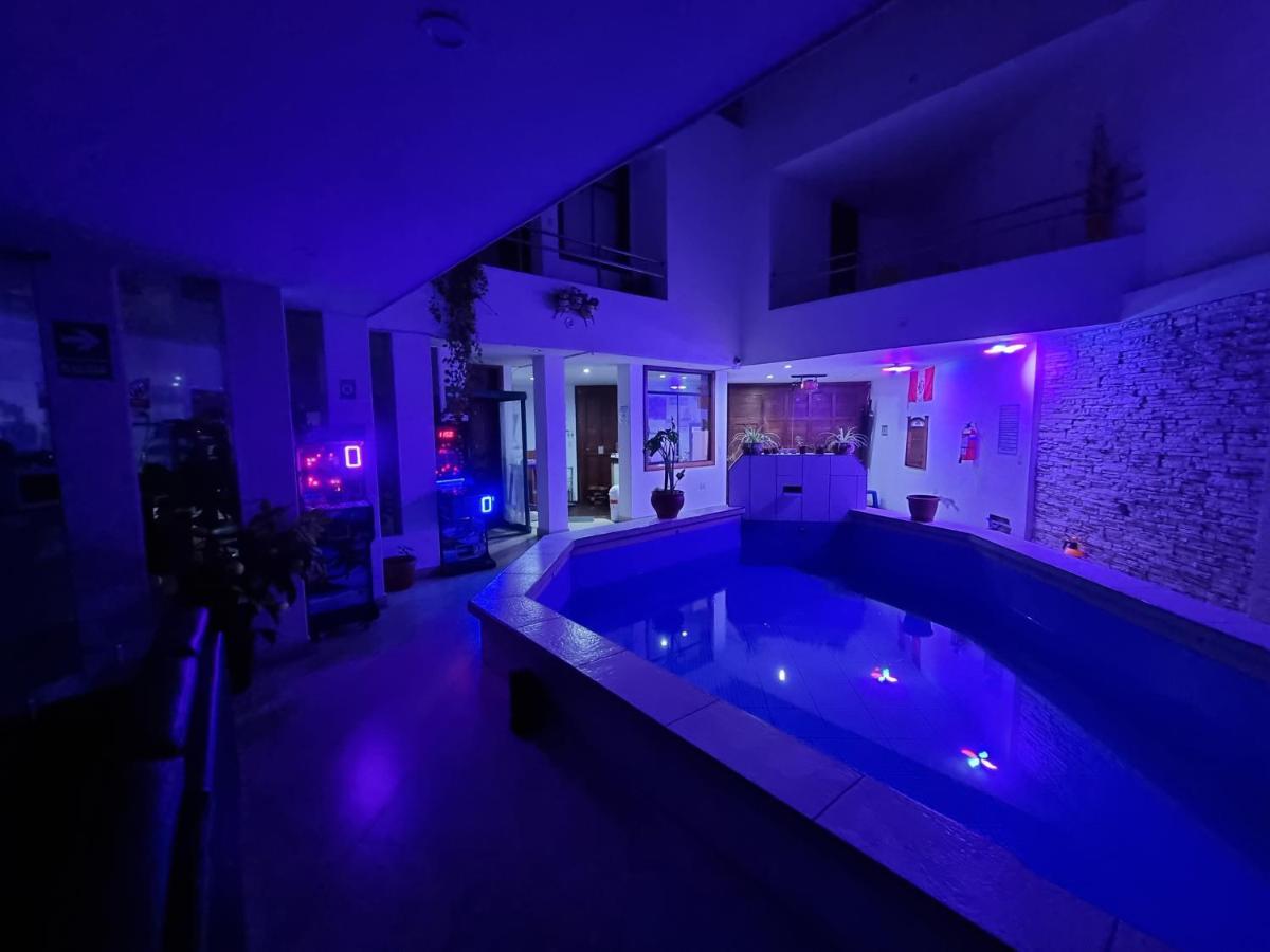 Hospedaje Casa Blanca Beach Лос-Баньос-дель-Инка Экстерьер фото