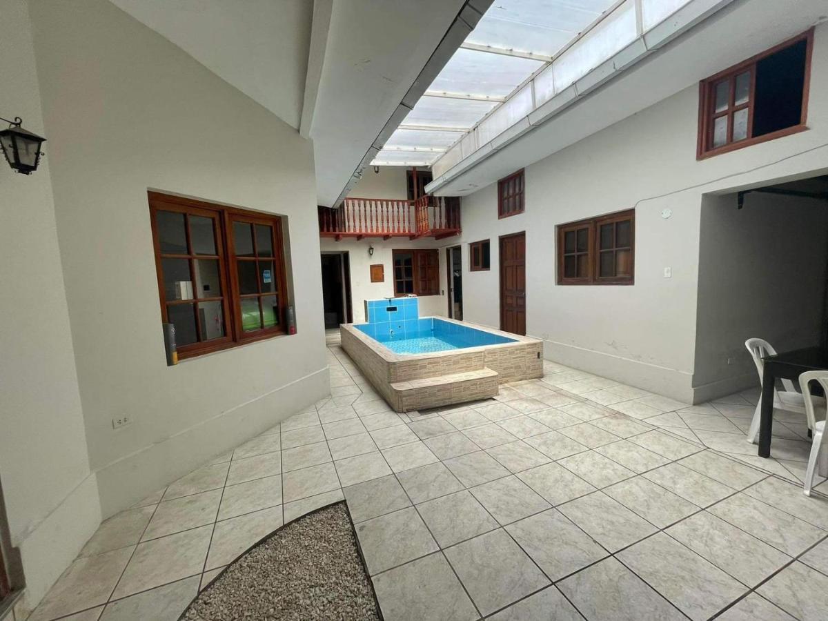 Hospedaje Casa Blanca Beach Лос-Баньос-дель-Инка Экстерьер фото