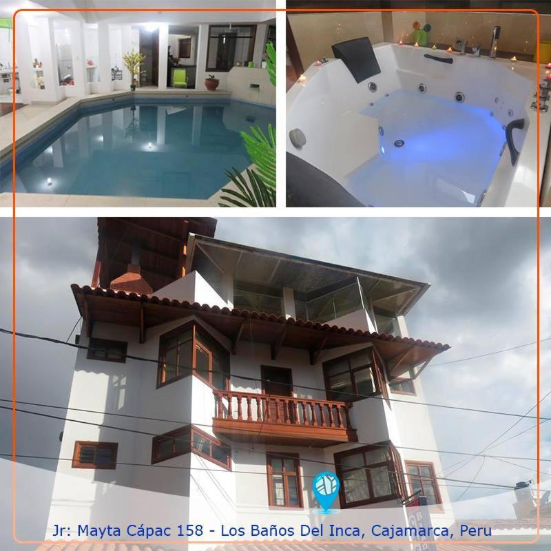 Hospedaje Casa Blanca Beach Лос-Баньос-дель-Инка Экстерьер фото